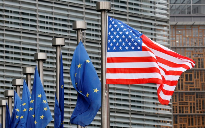 Aİ Trampın hədələri fonunda ABŞ ilə ticarət sazişini dondurub