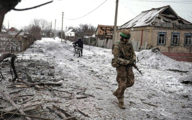 Ukrayna döyüşçüləri bir kəndi işğalçılardan təmizlədi...-Rusların yeni tiöli dronu məhv edildi...-FOTO