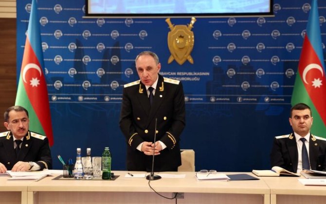 Baş prokuror yanında Korrupsiyaya qarşı Mübarizə Baş İdarəsində müşavirə keçirildi - FOTO