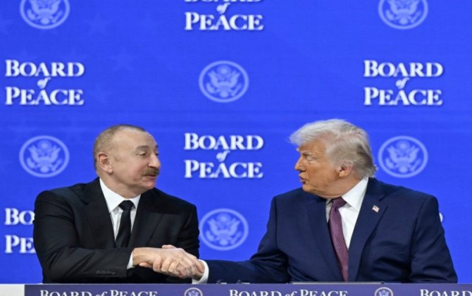 Лидеры Азербайджана и США проводят встречу в Давосе