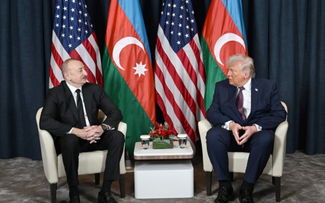 Azərbaycan Prezidenti Donald Tramla TRIPP layihəsini müzakirə edib