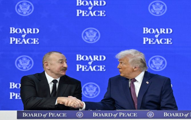 Azərbaycan və ABŞ prezidentləri Sülh Şurasının əhəmiyyətinə toxunublar