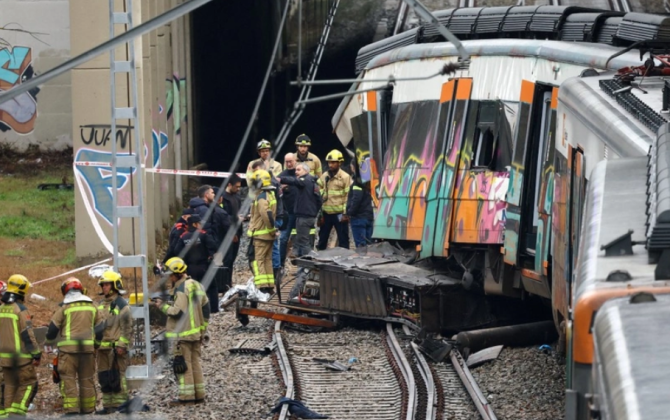 İspaniyada dəmir yolunda sayca üçüncü insident baş verib, altı nəfər yaralanıb