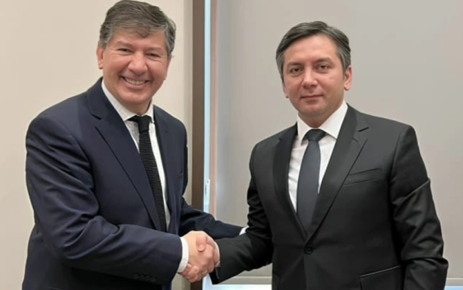 Yalçın Rəfiyev BMT-nin Bakıdakı müvəqqəti rezident əlaqələndiricisi ilə görüşüb