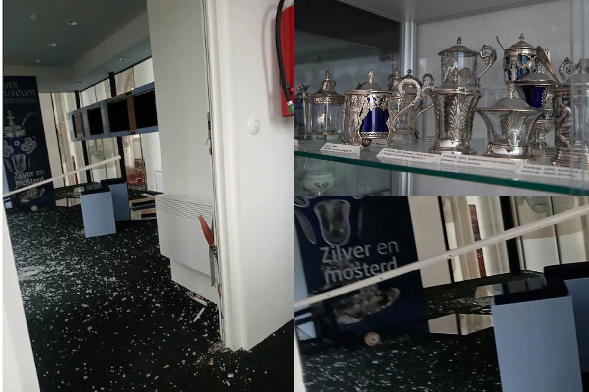 Niderlandda muzeydən 300-dən çox gümüş eksponat oğurlanıb