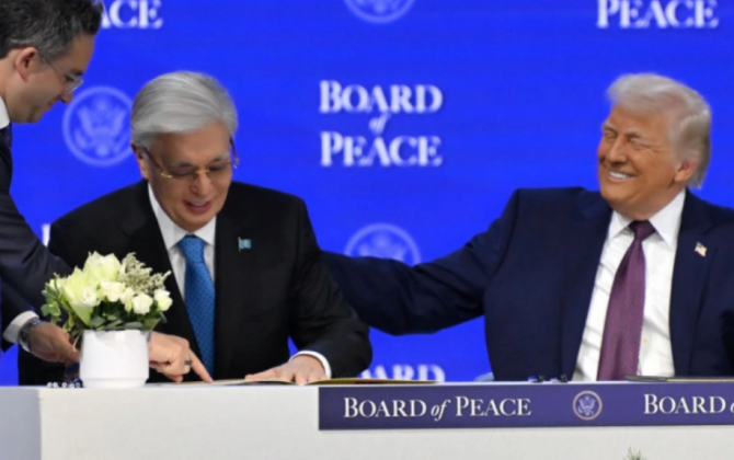 Qazaxıstan Sülh Şurasına üzvlük haqqı ödəmədən qoşulub