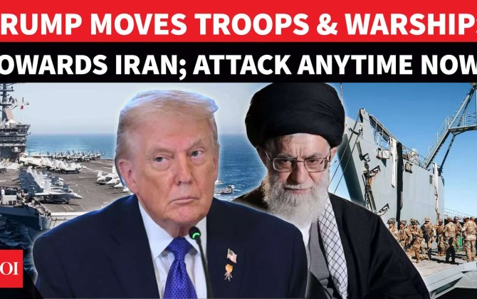 Tramp ABŞ-ın nəhəng bir hərbi dəniz donanmasının İrana doğru hərəkətini təsdiqlədi və izah etdi...-