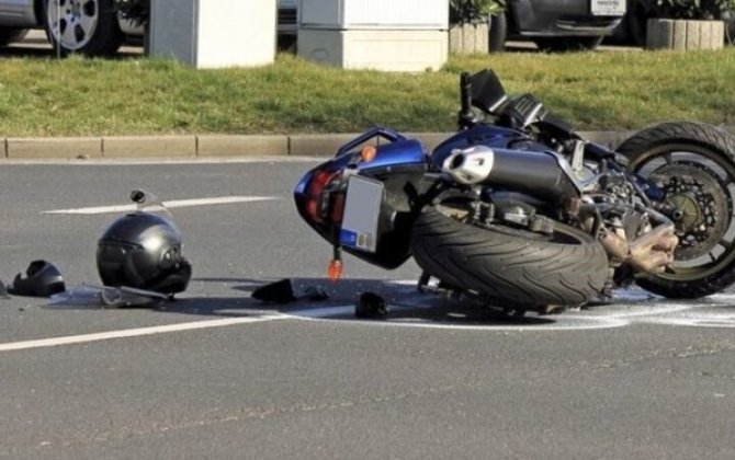 Motosiklet və moped sürücülərinin iştirakı ilə 43 qəza olub - 12 nəfər ölüb
