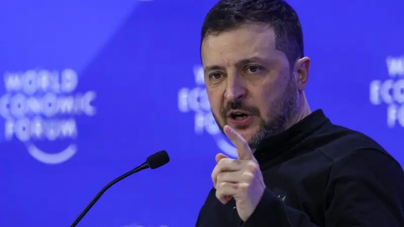 Zelenski Davosdan Avropaya sərt mesaj verdi: 