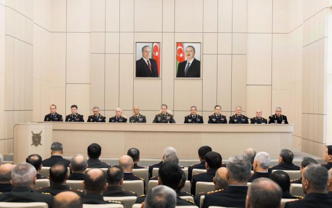 Vilayət Eyvazov 2025-ci ilin yekunlarına dair Kollegiya iclası keçirdi - FOTO