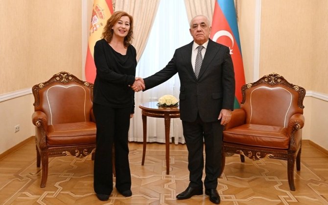 Али Асадов обсудил двустороннее сотрудничество с главой Конгресса депутатов Испании-ФОТО