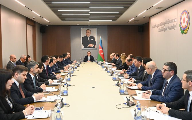 Xarici İşlər Nazirliyində geniştərkibli kollegiya iclası keçirilib