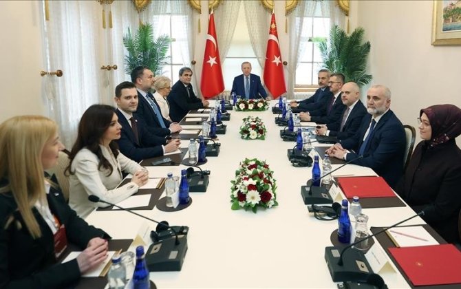 Президент Турции принял участников второго заседания Балканской платформы мира