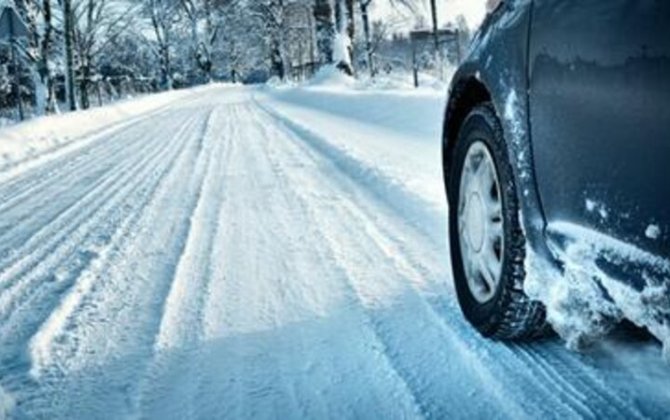 Baş Dövlət Yol Polisi İdarəsi yolların buz bağlama ehtimalı ilə bağlı xəbərdarlıq etdi