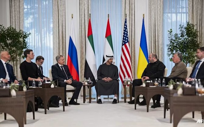 Зеленский: Переговоры США, РФ и Украины в Абу-Даби были конструктивными