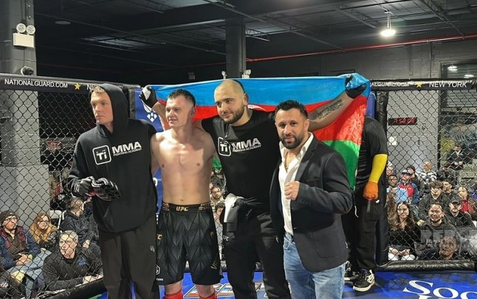 ABŞ-də azərbaycanlıların iştirak etdiyi MMA döyüş turnirinə start verilib - FOTOLAR