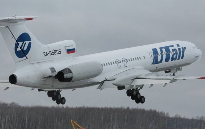 Рейс авиакомпании UTair Москва–Гянджа перенаправили в Баку