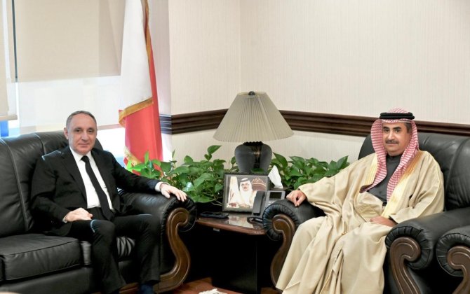 Baş prokurorun rəhbərlik etdiyi nümayəndə heyəti Bəhreyndə - FOTOLAR