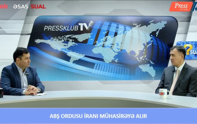 Qüdrət Həsənquliyev Pressklub TV-yə müsahibə verib - VİDEO