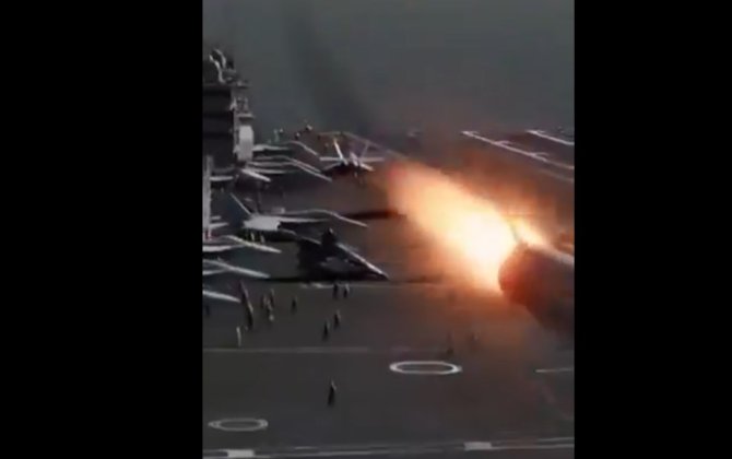 Иран показал «уничтожение» вражеского авианосца