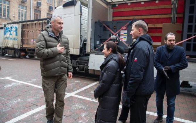 Polşadan Kiyevə 130 generator çatdırılıb