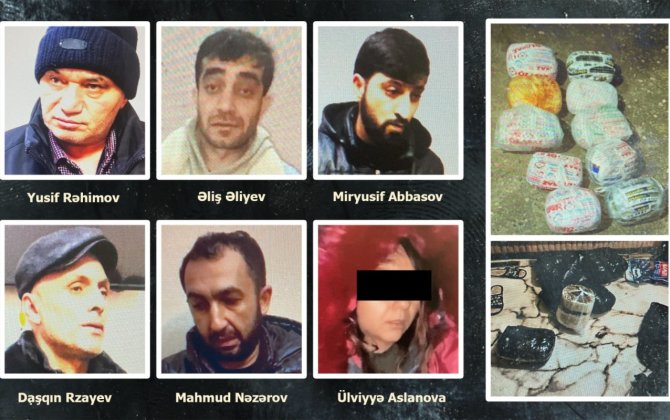 DİN BNMİ paytaxtda narkotik satan 6 nəfəri saxladı