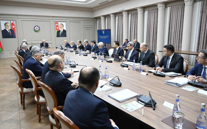 Nazirlər Kabinetində Xəzərin və Bakı buxtasının ekoloji vəziyyətinə dair iclas keçirilib