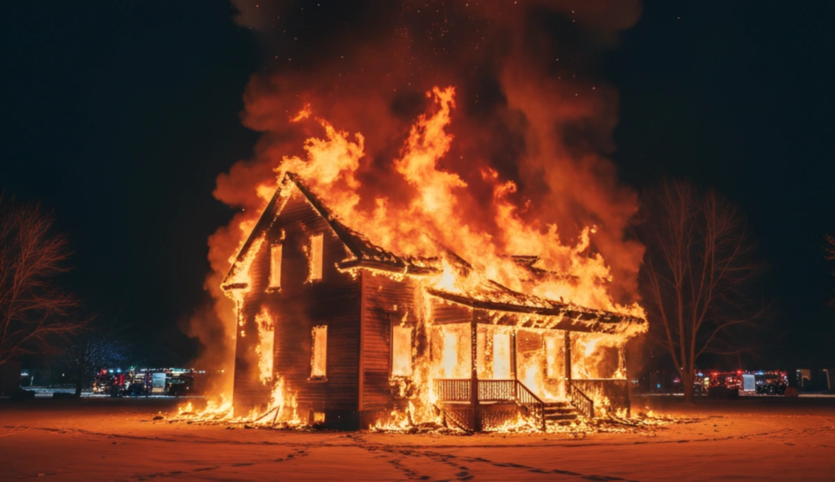 İmişlidə yanmış evdə bıçaqlanmış kişi meyiti tapıldı: Şübhəli bilinən qadın saxlanıldı