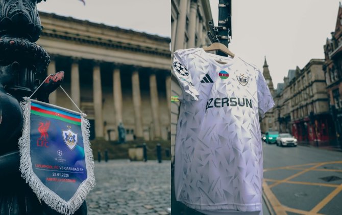 “Qarabağ” Liverpuldan paylaşım etdi - FOTO