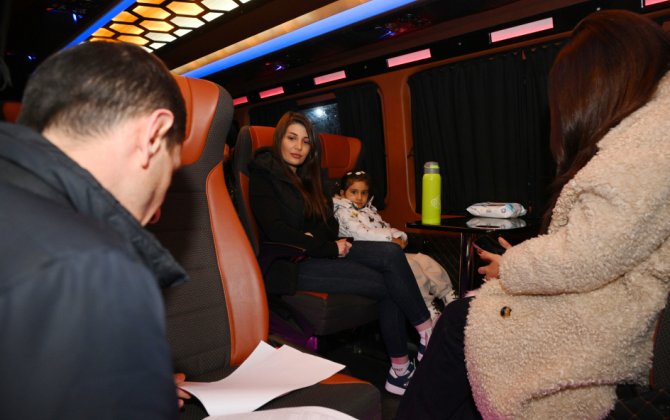 Horovlu kəndinə növbəti köç yola salındı - FOTO