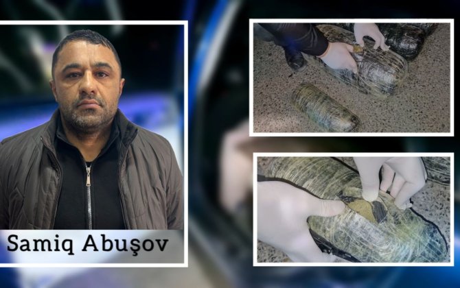 Neftçalada 20 kq narkotik vasitə aşkarlandı - VİDEO