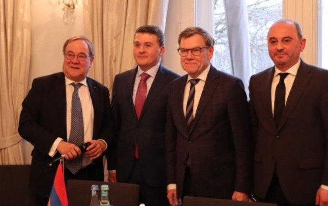 Azərbaycan və Ermənistan səfirləri Almaniyada bir araya gəldi - FOTO