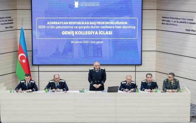 2025-ci ildə qeydə alınan cinayətlərin sayı açıqlanıb