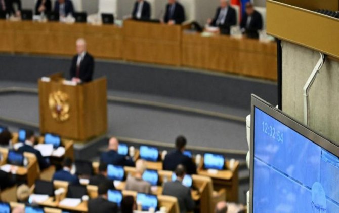 Rusiya Dövlət Dumasında foto çəkmək qadağan edilib