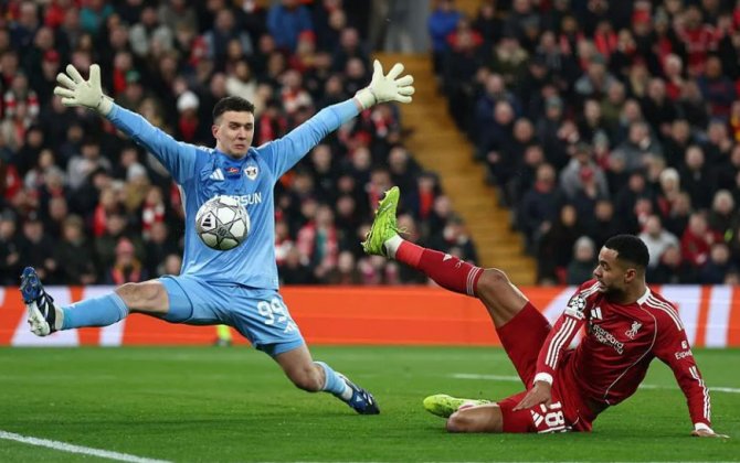 «Карабах» крупно проиграл «Ливерпулю»-ОБНОВЛЕНО