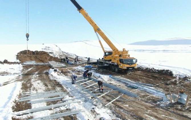“Zəngəzur” elektrik ötürmə xəttinin çəkilməsinə başlanılıb - FOTO/VİDEO