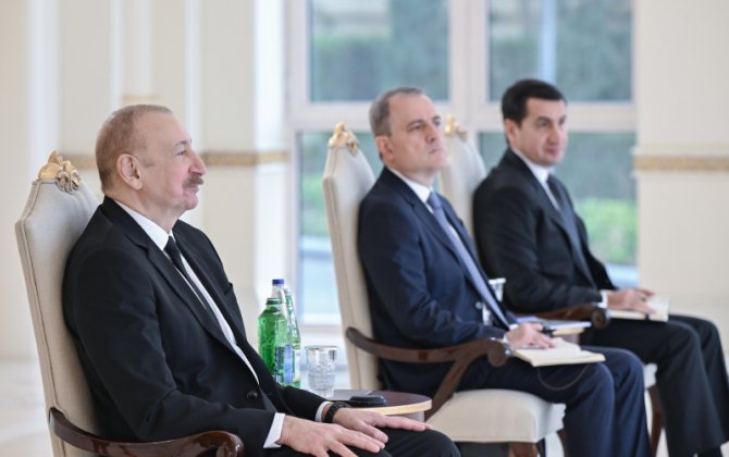 Prezident yeni səfirlərin etimadnamələrini qəbul etdi - YENİLƏNİB + FOTOLAR