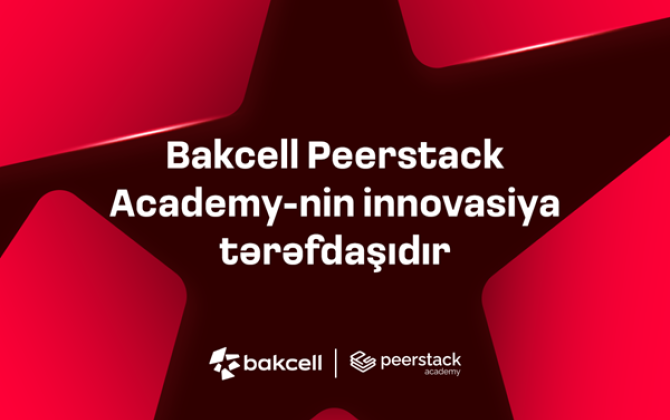 “Bakcell” “Peerstack Academy”nin innovasiya tərəfdaşıdır