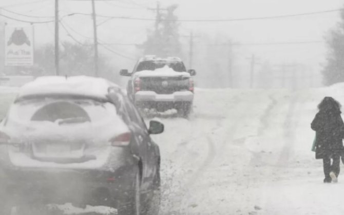 XƏBƏRDARLIQ: Türkiyədən güclü qar fırtınası Azərbaycana doğru gəlir: Bu tarixdə hava kəskin dəyişəcək