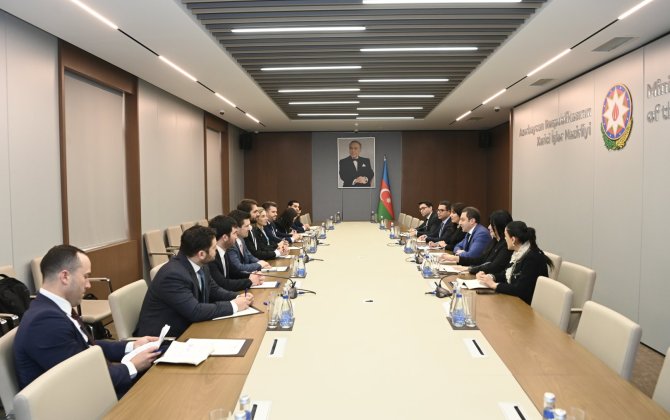 Эльнур Мамедов встретился с представителями Конгресса США-(ФОТО)