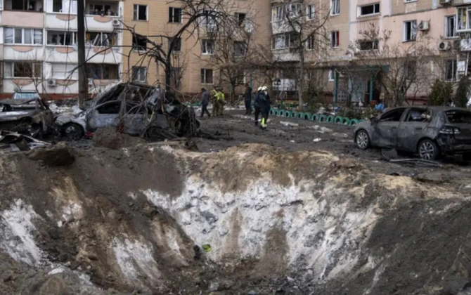 Rusiya ordusu Zaporojyeyə 1000-dən çox zərbə endirib