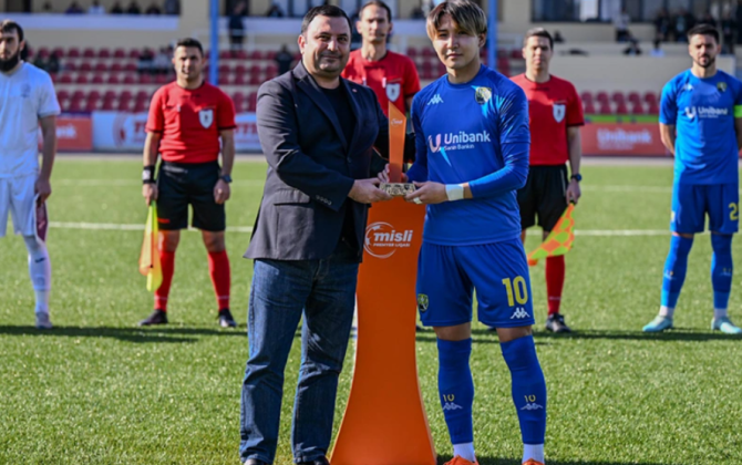 Premyer Liqada ötən ilin dekabr ayının ən yaxşı qolunun müəllifi mükafatlandırılıb