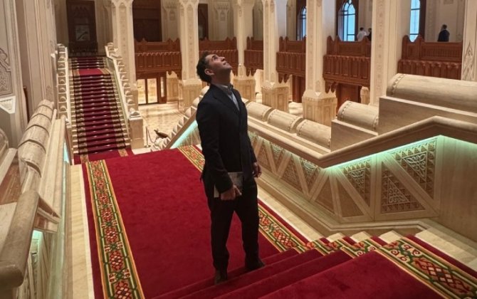 İlham Qasımov Omanda - FOTO+VİDEO