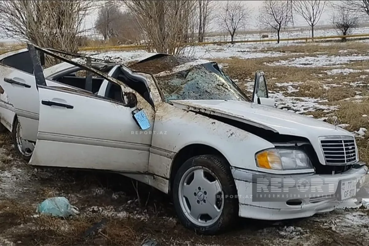 В Нахчыване четыре члена одной семьи пострадали в ДТП