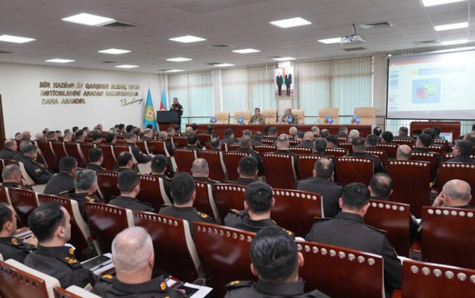 FHN-də müşavirə keçirildi - FOTO/VİDEO