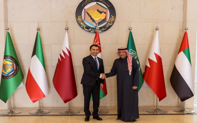 BMMT və Körfəz Əməkdaşlıq Şurasının Baş katibləri görüşüb