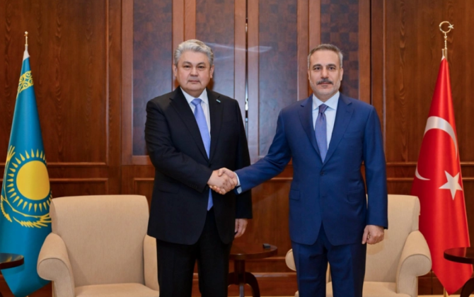 Qazaxıstan və Türkiyə qarşılıqlı ticarətin artırılmasını müzakirə edib