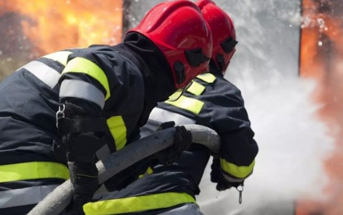 İmişlidə yanğın - Xəsarət alan var