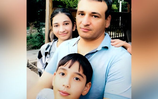 Polad Həşimovun övladları ilə – Son fotosu