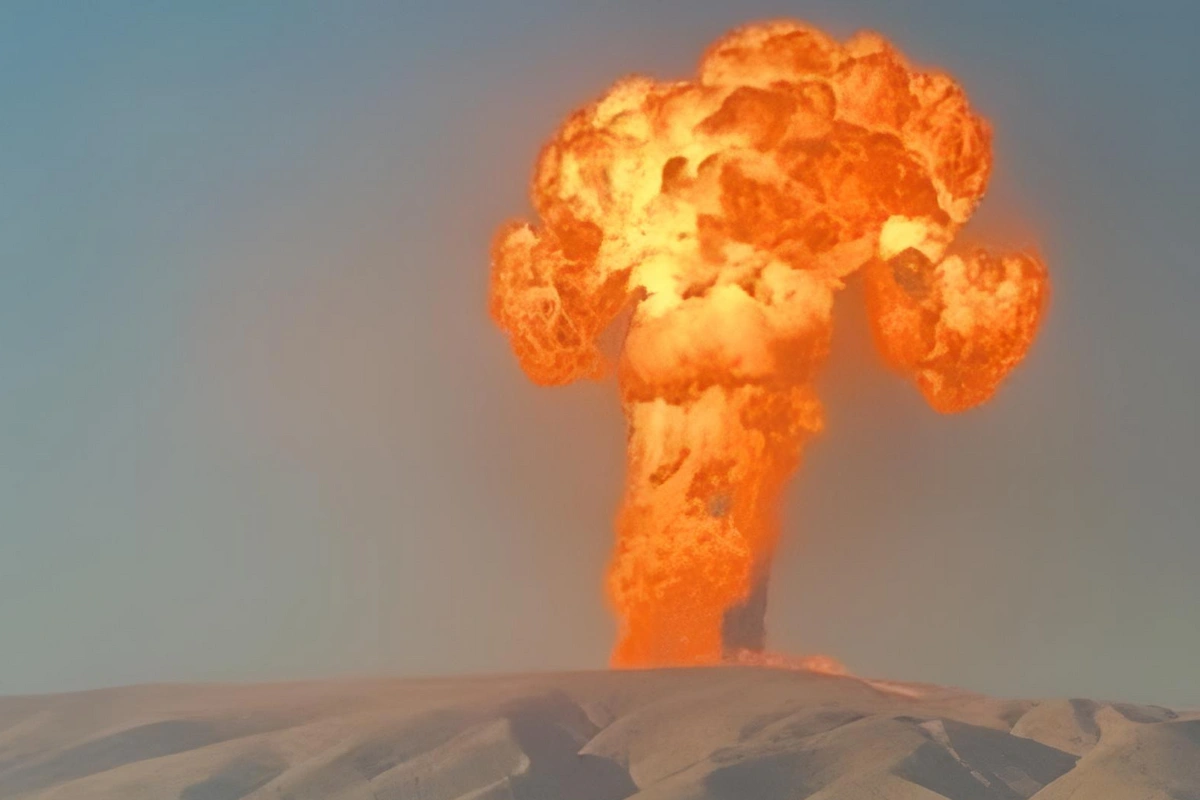 В Азербайджане произошло одно из самых мощных извержений грязевого вулкана за последнее время